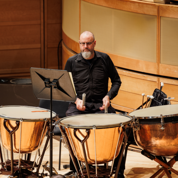 NatPhil timpanist is performing